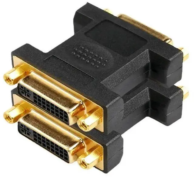 Alt view image 3 of 3 - 1080 Gold Plated DVI To VGA Adapter, VGA Male To DVI 24+5 Pin Female Converter, For Computer PC Laptop