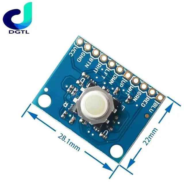 Alt view image 2 of 3 - ICSH044A Five key navigation key module for Blackberry Trackball Breakout Board Module 2.5V-5.25V