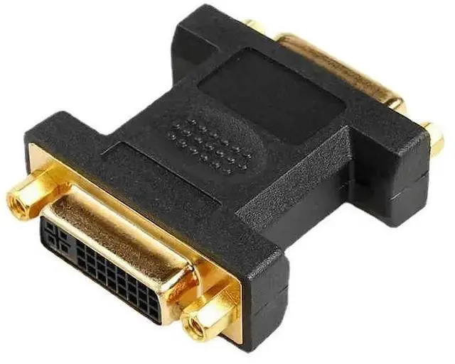 Alt view image 2 of 3 - 1080 Gold Plated DVI To VGA Adapter, VGA Male To DVI 24+5 Pin Female Converter, For Computer PC Laptop