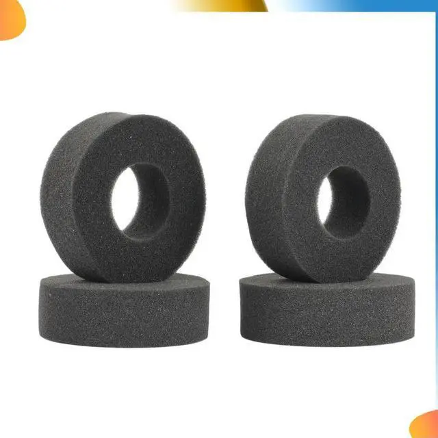 Alt view image 3 of 4 - 4 Pcs 1.9Inch Tire Soft Sponge Foam Fit 1/10 RC Crawler 110-120Mm Diameter 1.9 Inch Tires