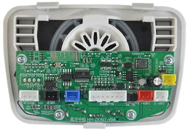 Main image of ZK907 Central Control Panel 2.4G Bluetooth Multifunctional 12V Panel Central Controller For Baby Car