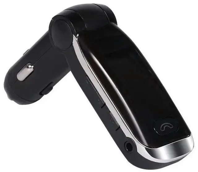 Alt view image 3 of 3 - Car Fm Transmitter Carcar Fm Transmitter Car Kit Hands Free Mp3 Player Wireless Radio AUX Car Charger M7 Double USB SD