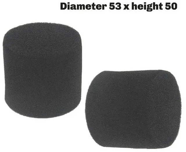 Alt view image 3 of 3 - 4Pcs Sponge Plug For Speaker Port Tube Bass Reflex Tube Loudspeaker Woofer Vent Bass Phase 53X50mm