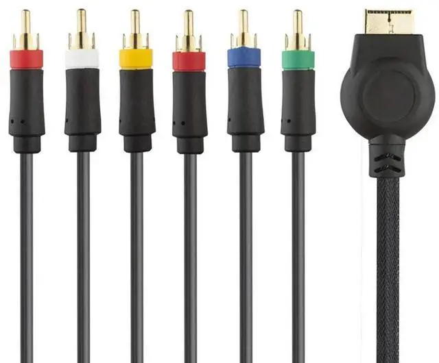 Main image of Component Cable 1.8M High Resolution AV Cable Game Cable Accessories For PS PS2 PS3