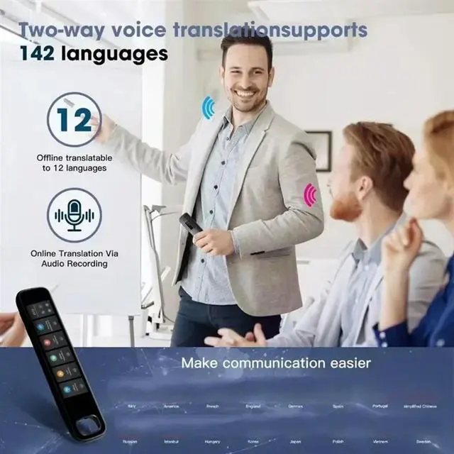 Main image of X10B Point Reading Translation Pen Scanning Translation Pen Online AI Translator 142Languages