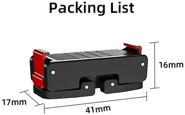 Alt view image 2 of 2 - Foldable Tripod Mount Base For Osmo Action 5 Pro 4 3 Magnetic Adapter Quick Release Camera Mounting Bracket