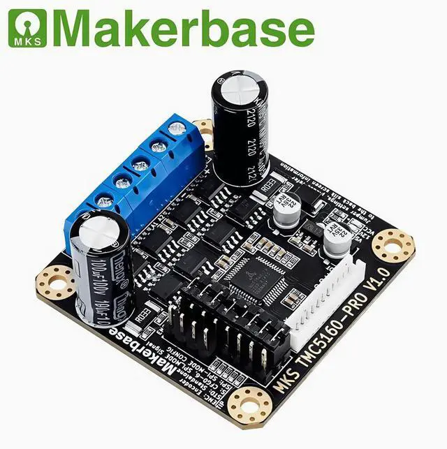 Alt view image 2 of 3 - Makerbase MKS TMC5160-PRO High current 6A High Valtoge 8-60VDC Stepper Motor Driver SPI Mode Marlin Klipper 3D printer parts