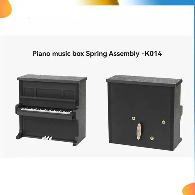 Main image of Piano Music Box Kit For Bottom Winding Kit For Maker World Creator Program 3D Printing Piano Music Box
