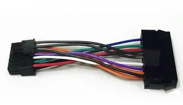 Alt view image 2 of 3 - ATX 24pin To 14pin Adapter Power Cable Cord 18AWG Power Supply Cable for Motherboard Q77 B75 A75 Q75