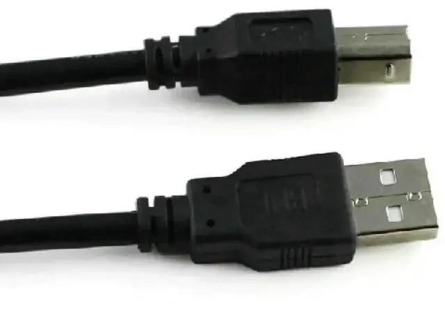 Main image of USB 2.0 Print Cable, USB Type A To B Male To Male, Printer Cable for Label Printer, DAC USB Printer
