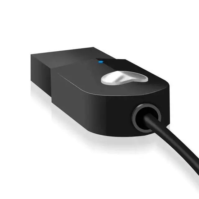 Alt view image 3 of 3 - 3.5mm AUX Bluetooth 5.0 Wireless Audio Adapter, Bluetooth 5.0 Receiver, Car Music Acceptor, USB Dongle for Speaker