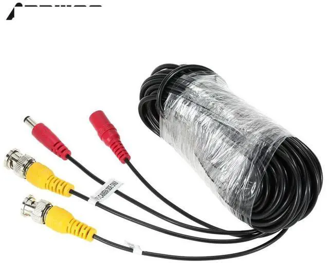Alt view image 2 of 3 - 65ft 20M CCTV Cable BNC Video Cable Power 20M For Surveillance Camera DVR System Kit CCTV Accessories
