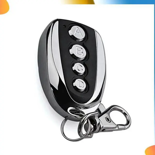 Alt view image 3 of 4 - 2Pcs 433.92Mhz Universal Remote Control For Garage Doors And Gates 4-Button Keychain Duplicator Garage Door Opener