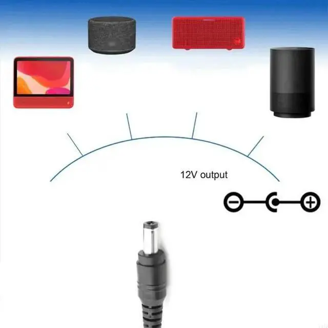 Alt view image 3 of 4 - DC5.5x2.5mm 12V QC3.0 USB-A PD- Trigger Power Cable for Computer Router