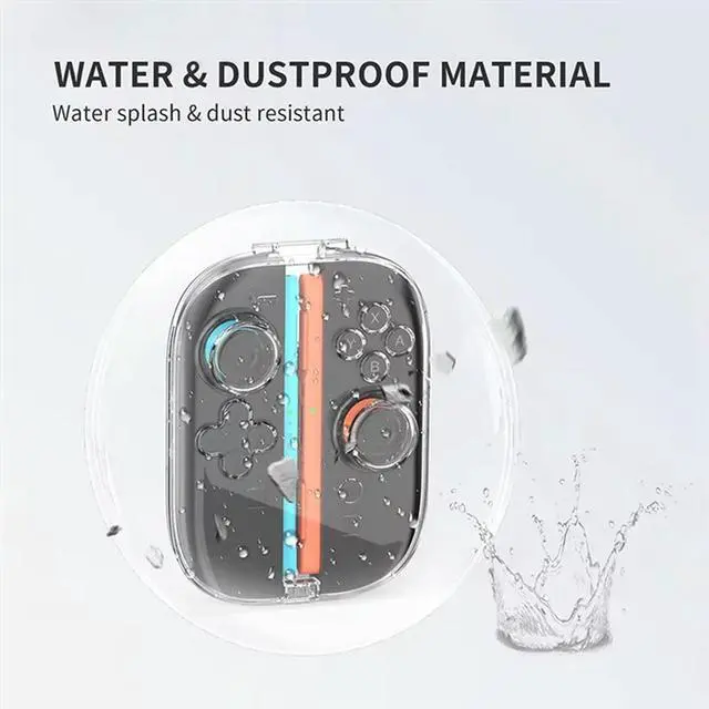 Alt view image 2 of 3 - Transparent Storage Box For Nintendo Switch 2 Game Console Box Protective Case For Switch 2 Game Controller Hard Shell