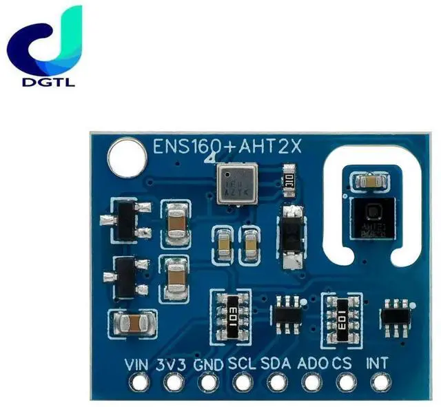 Alt view image 3 of 3 - ENS160+AHT21 CARBON dioxide CO2 eCO2 TVOC Air and temperature and humidity sensor