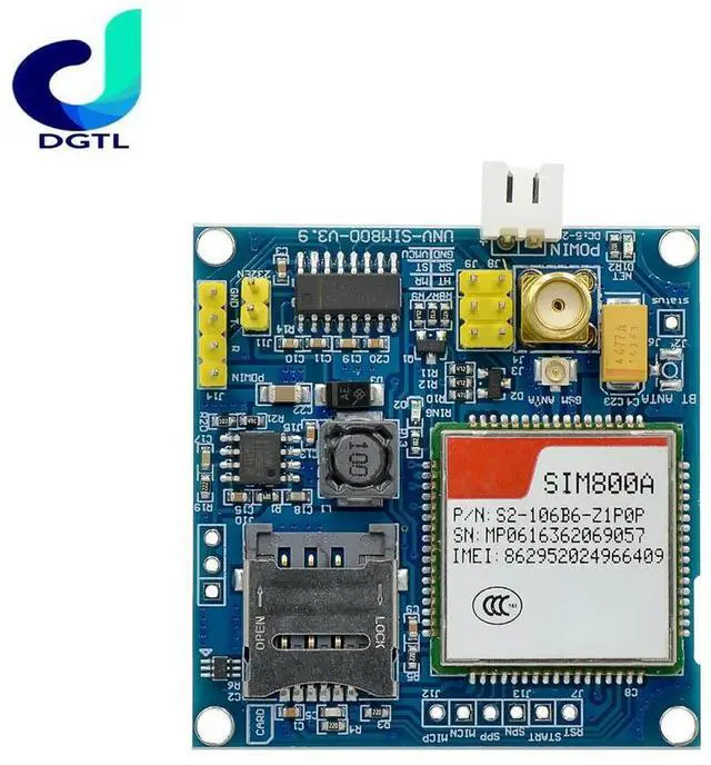 Alt view image 3 of 3 - SIM800A Kit Wireless Extension Module GSM GPRS STM32 Board Antenna Tested Worldwide Store more than 900A