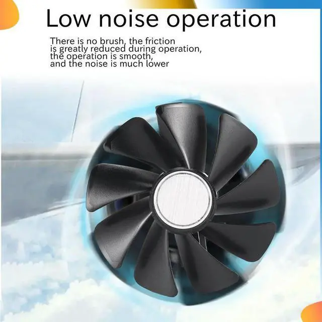Alt view image 3 of 4 - 95Mm CF1015H12D DC12V Video Card Cooler Cooling Fan Replace For NITRO RX480 8G RX 470 4G GDDR5 RX570 4G / 8G D5 RX