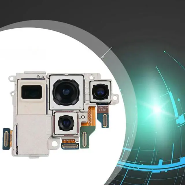 Alt view image 3 of 4 - For Galaxy S22 Ultra 5G For SM-S908B Back Facing Camera Replacement Kit Components Camera Set