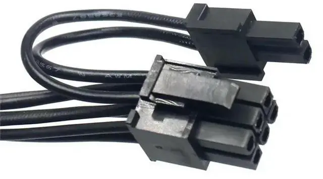 Alt view image 2 of 3 - 1 To 2 Power Cord, 8pin To Dual 8(6 + 2)Pin, Power Cable for Graphics Card, PCI Express GPU