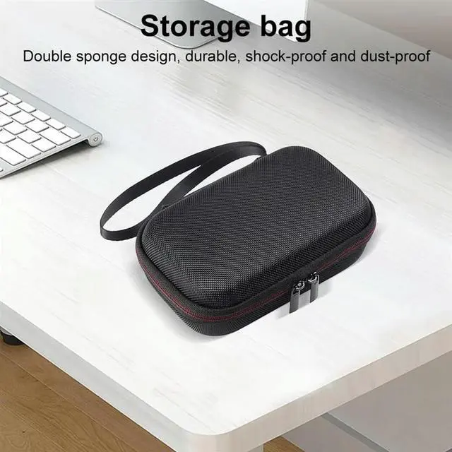 Alt view image 3 of 3 - Carrying Case For RG Cube RG40XX V Handheld Game Console Portable Shockproof Organizer Bag With Mesh Pocket