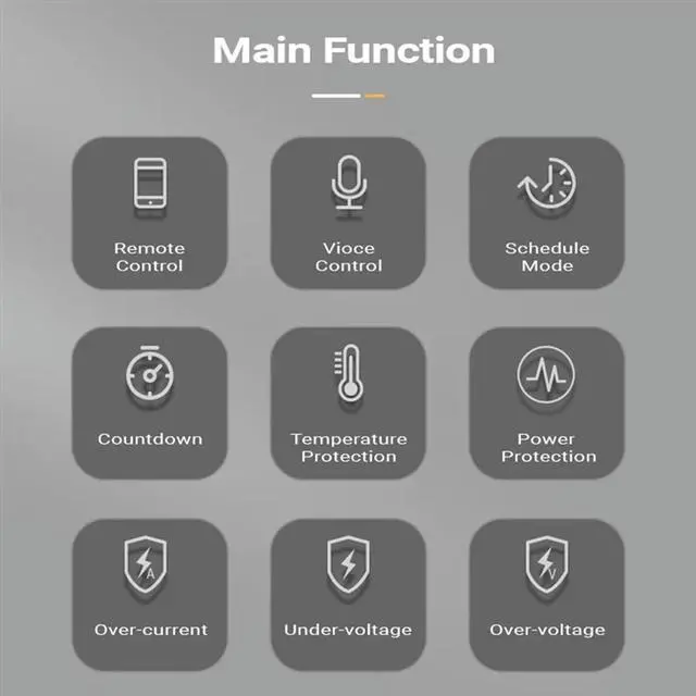 Alt view image 2 of 4 - TUYA 63A 1P+N Zigbee Circuit Breaker With Metering Home Wireless Remote Control Life Alexa Home