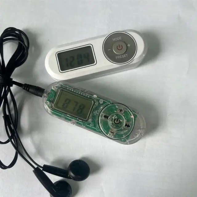 Alt view image 3 of 4 - FM Mini Pocket Digital Display Radio In-Ear Stereo Headphone Jack Hifi Stereo