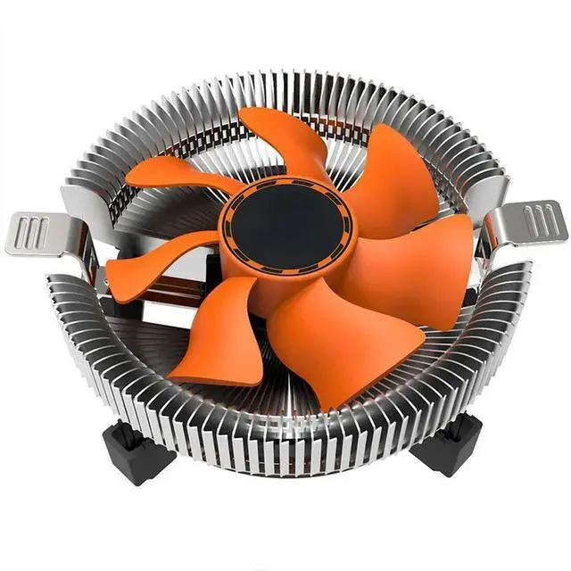 Main image of CPU Cooler RGB 120mm PWM 4 Pin PC Radiator Quiet for LGA 1156 1155 AM3 CPU Cooling Fan