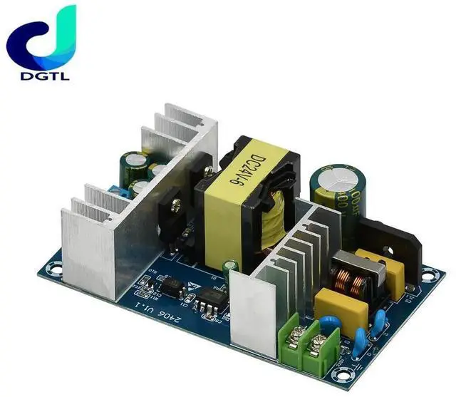 Alt view image 2 of 3 - AC 110-220V to DC 24V 6A Power Supply Module Board Switch AC-DC Switch Power Supply Board