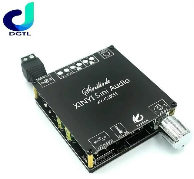 Alt view image 2 of 3 - Xinyi Sini Audio 100W HiFi level stereo For Bluetooth digital amplifier board module TPA3116