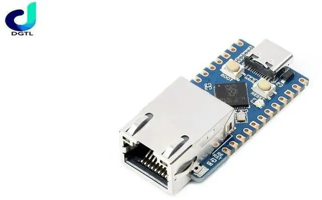 Main image of Waveshare RP2040-ETH Mini Development Board RP2040 Ethernet Port Module Raspberry Pi Microcontroller