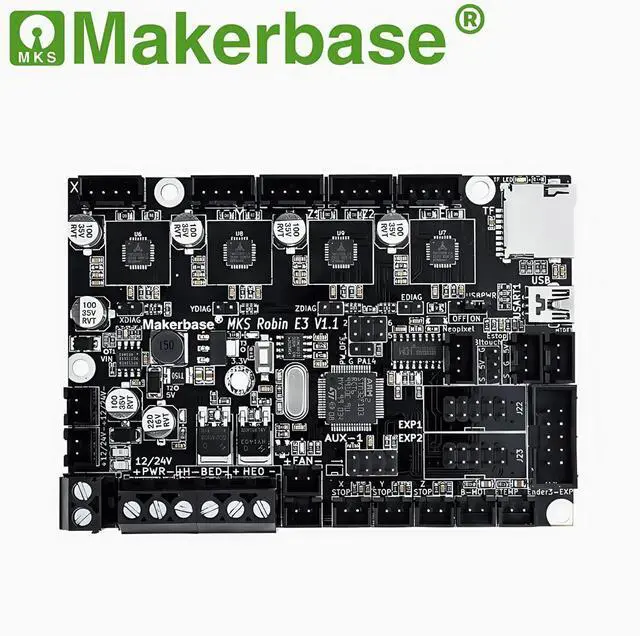Main image of Makerbase MKS Robin E3 V1.1 Motherboard 3D Printer Parts for Ender3/5 Voron0.1 and Klipper