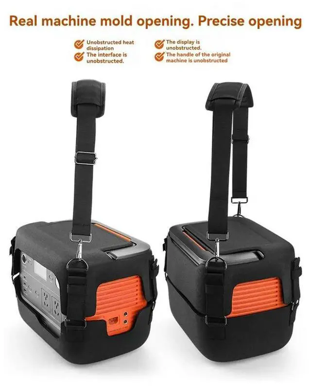 Alt view image 2 of 4 - Portable Carrying Bag For Jackery Explorer 1000 V2 Portable Protective Case Travel Bag