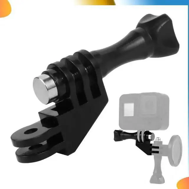 Alt view image 3 of 4 - 360 Degree Rotating Joint Connector Bracket With 90 Degree Elbow Tripod Mount Screw Adapter For Gopro 13 12 11 Action Camer