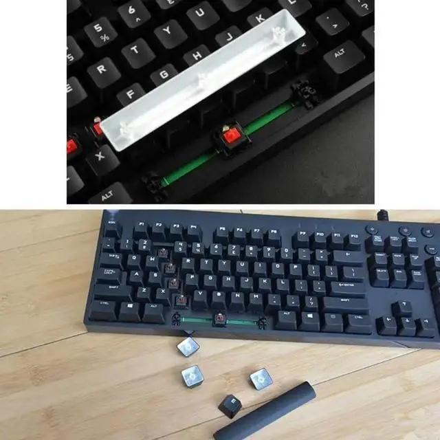 Alt view image 4 of 4 - Mechanical Keyboard ABS Spacebar Keycap for G610