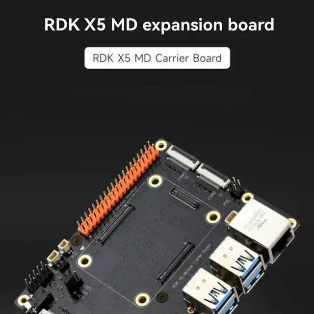 Alt view image 3 of 4 - RDK X5 Development Board Kit USB 3.0 MIPICSI 40PIN Adapter For D-Robotics Baseboard MD Module Carrier Board RDK X5
