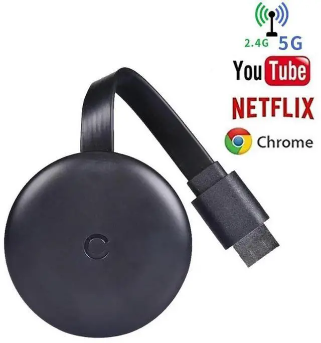 Alt view image 2 of 3 - WiFi Display Dongle TV Stick Full 1080P -Compatible Miracast TV Cast Display for IOS/Android Chrome Google Home