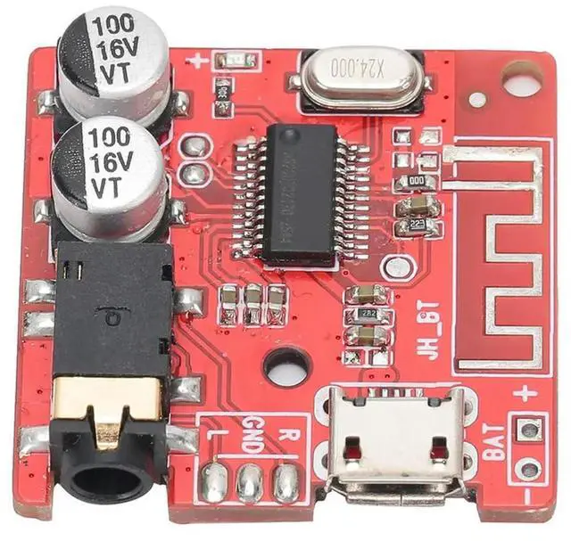 Alt view image 3 of 3 - 15PCS DIY Bluetooth 5.0 Receiver Board Lossless Decoder Board Wireless Stereo Music Module,Speaker Amplifier Modul