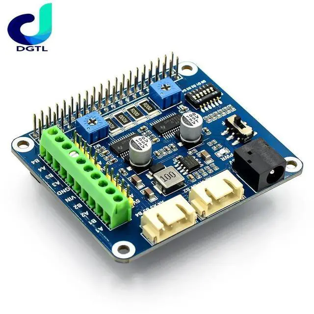 Alt view image 2 of 3 - for Raspberry Pi 3 4 4B 3B 2 Channel DRV8825 Stepper Stepping Motor Driver Breakout Board HAT for RPI Plus Zero W WH Jetson