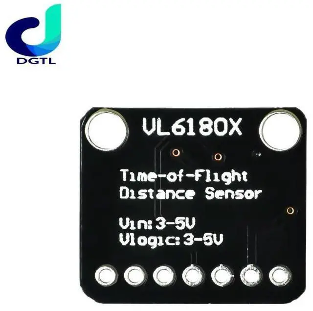 Alt view image 3 of 3 - 10pcs VL6180 VL6180X Range Finder Optical Ranging Sensor Module for I2C Interface 3.3V 5V gesture recognition
