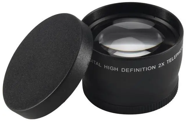 Alt view image 3 of 3 - 58mm 2X Telephoto Lens Tele Converter for Pentax 18-55mm Rich