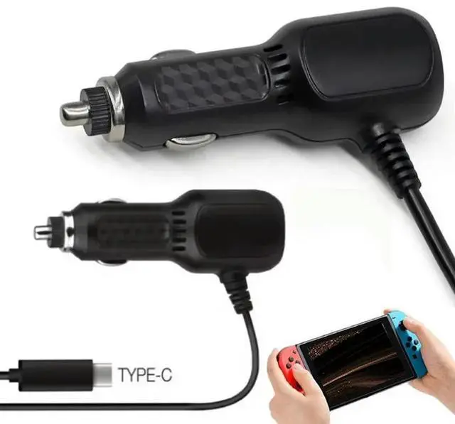 Main image of Fast Charging Adapter Cable For Switch 2High Speed USB Type C Car Charger Power Adapter For Switch Lite