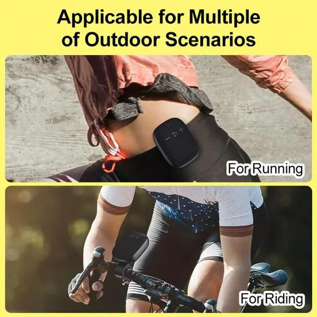 Main image of Bike Speaker Bicycle Handbar Wireless Bluetooth Louderspeaker Outdoor Handlebar Subwoofer for Cycling Riding-Black Rich