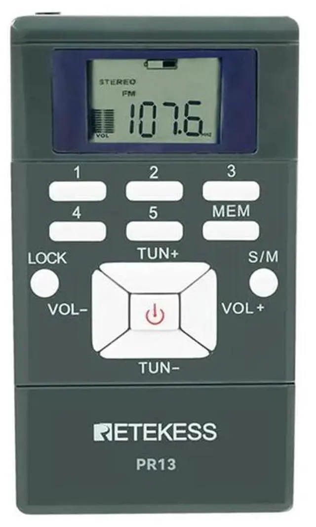 Main image of PR13 Radio FM Stereo DSP Portable Receiver Mini PR13 Radio FM Stereo DSP Receiver Forguiding Church Conference Training