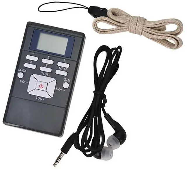 Alt view image 3 of 4 - PR13 Radio FM Stereo DSP Portable Receiver Mini PR13 Radio FM Stereo DSP Receiver Forguiding Church Conference Training