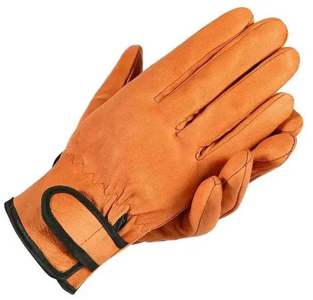 Alt view image 3 of 3 - 23cm High Temperature Operation Wear-resistant Gloves for Welding, Safety Protection, Garden, Sports, Workers Cotton Work Gloves