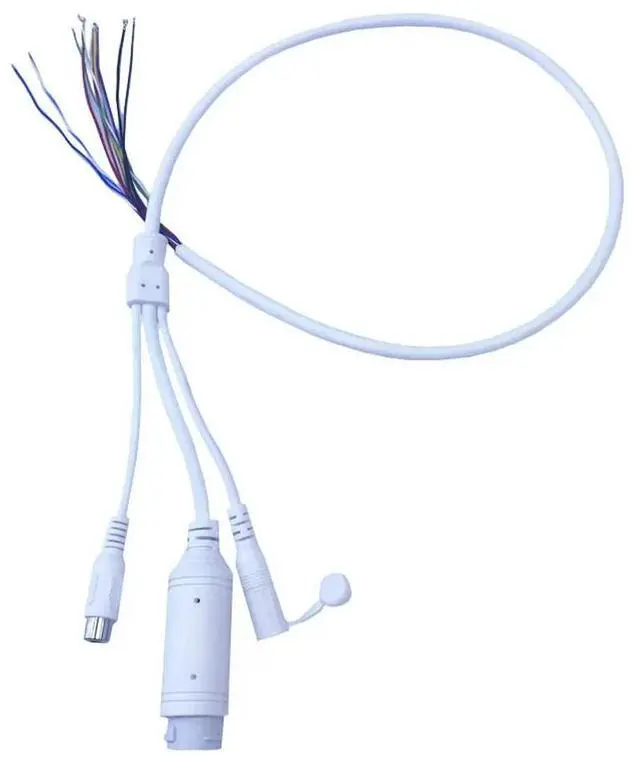 Alt view image 2 of 3 - 48V to 12V PoE Cable With DC Audio IP Camera RJ45 Cable built in PoE module For CCTV IP Camera