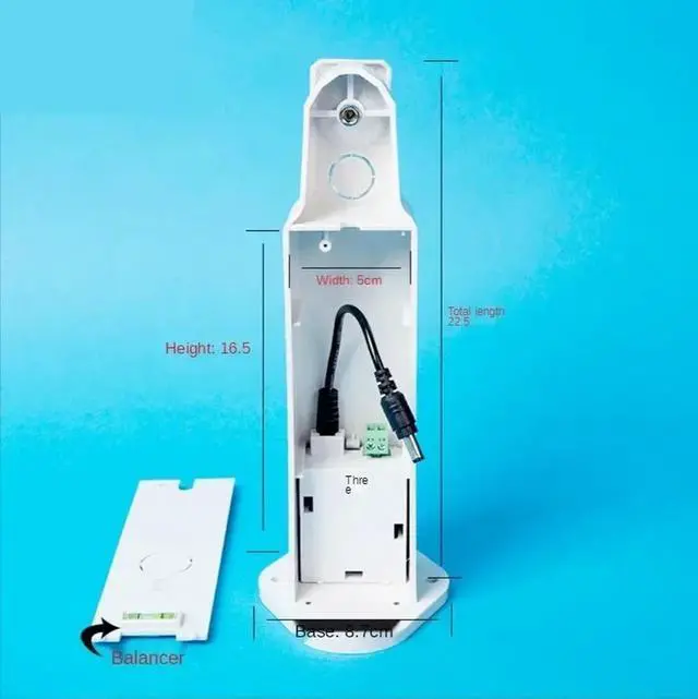 Main image of 12V2A Outdoor Waterproof Box Three - in - one Integrated Plastic Bracket Power Supply Hidden Line Monitoring Power Supply