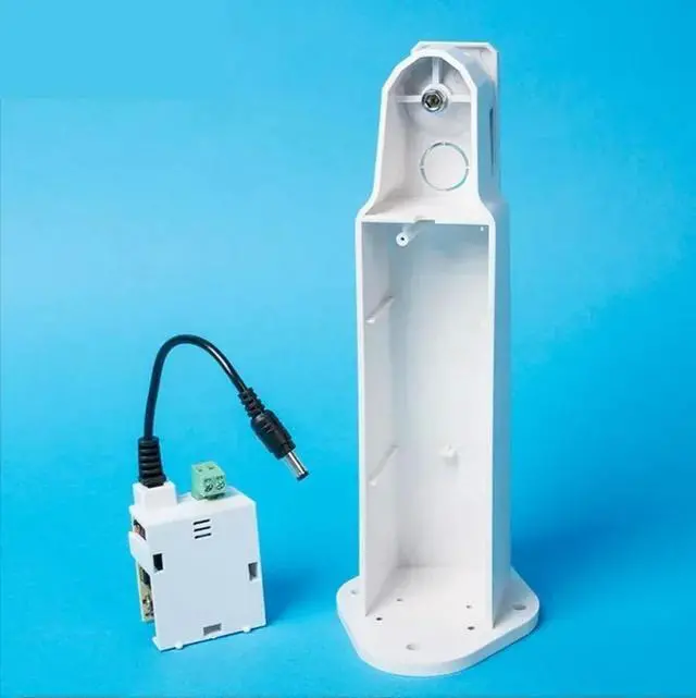 Alt view image 3 of 3 - 12V2A Outdoor Waterproof Box Three - in - one Integrated Plastic Bracket Power Supply Hidden Line Monitoring Power Supply