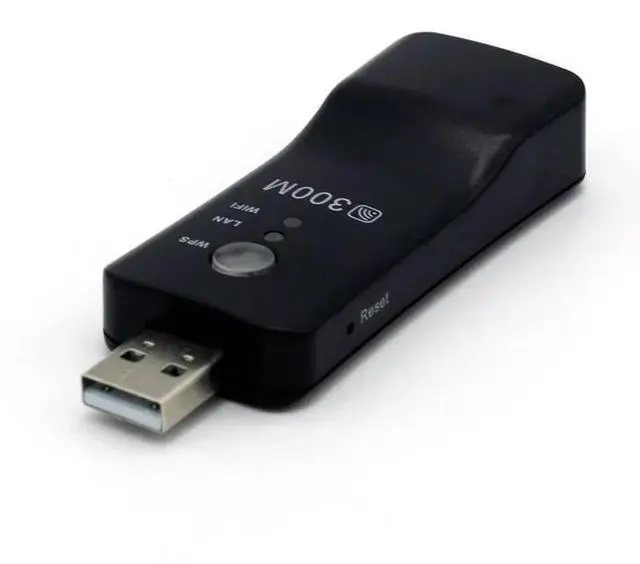 Alt view image 2 of 3 - USB Wireless Lan Adapter WiFi Dongle for Smart TV, Blu-ray Player Pix-Link WiFi Range Extender BDP - BX37 M300